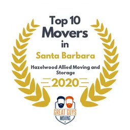 top 10 ranked movers in santa barbara 2020 hazelwood allied moving and storage image