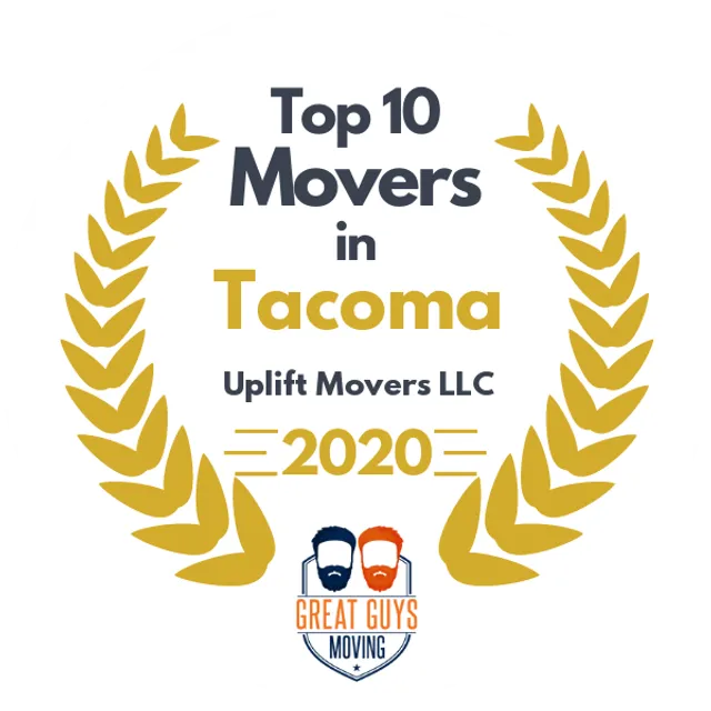 Top 10 Movers in Tacoma, WA 2020 award