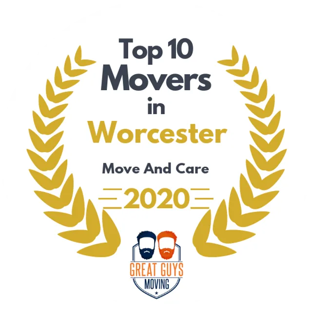 Top 10 Movers in Boston, MA 2020 award