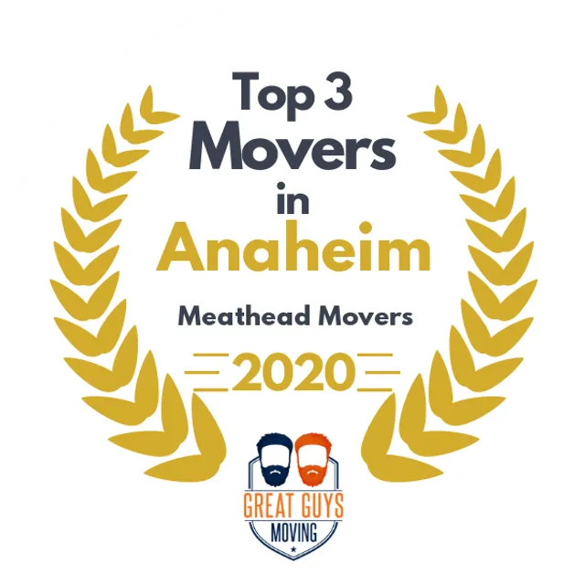 Top 3 Movers in Long Beach, CA 2020 award