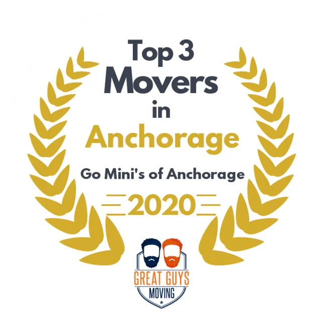 Top 3 Movers in Anchorage, AK 2020 award