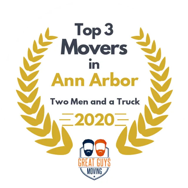 Top 3 Movers in Sterling Heights, MI 2020 award