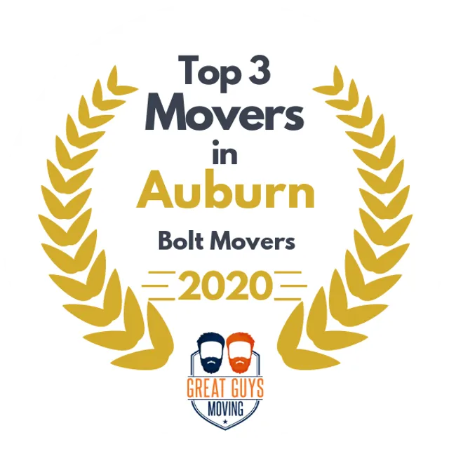 Top 3 Movers in Columbus, GA 2020 award