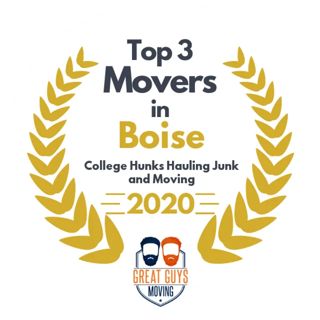 Top 3 Movers in Boise, ID 2020 award