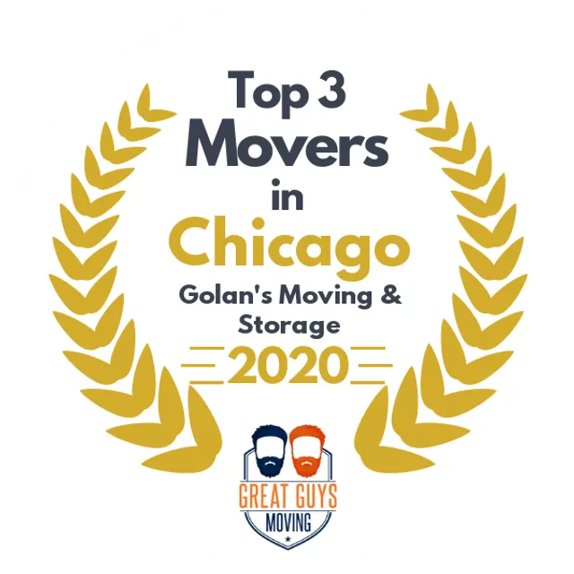 Top 3 Movers in Chicago, IL 2020 award