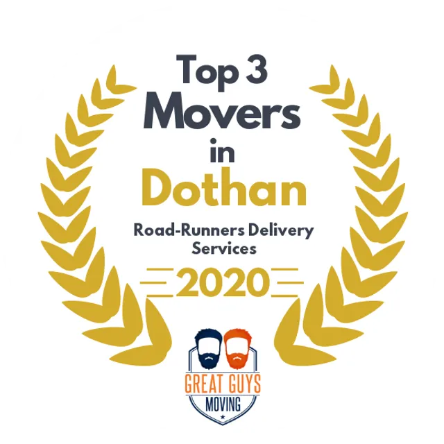 Top 3 Movers in Dothan, AL 2020 award