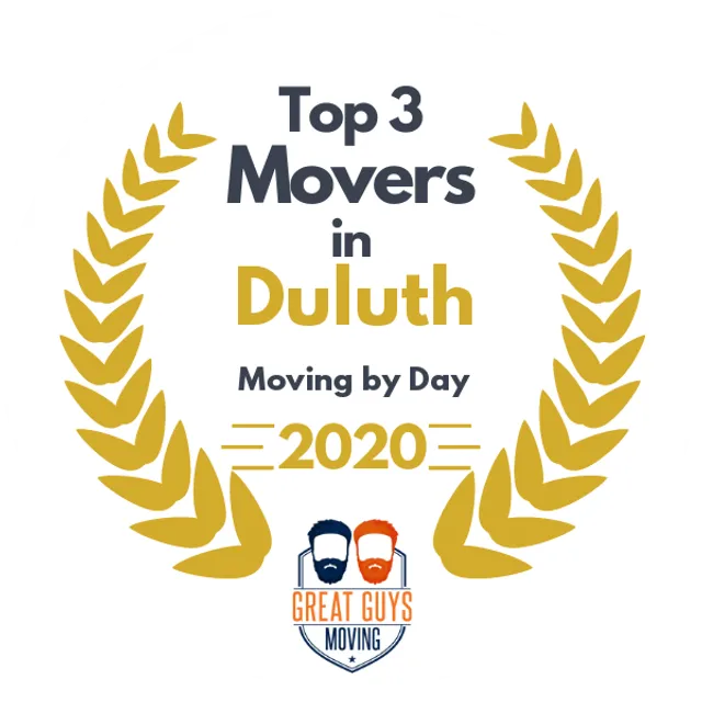 Top 3 Movers in Duluth, MN 2020 award