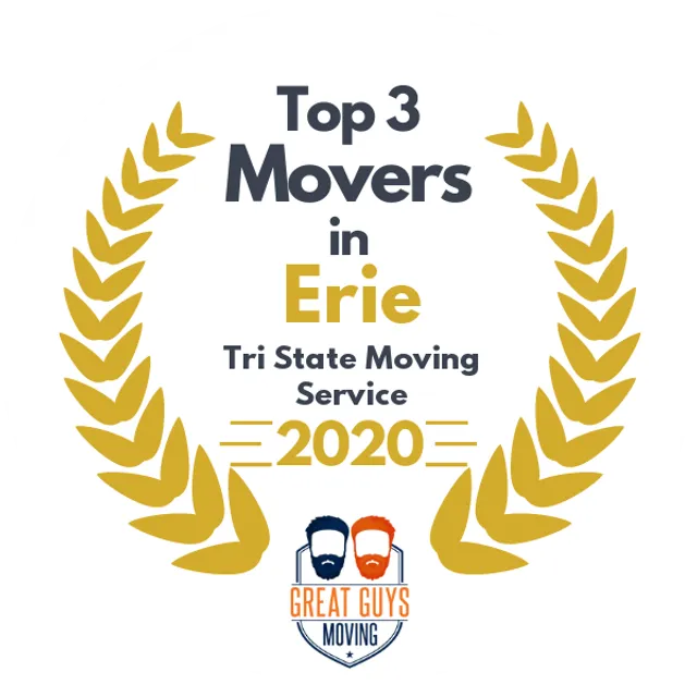 Top 3 Movers in Erie, PA 2020 award