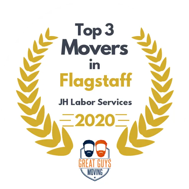 Top 3 Movers in Flagstaff, AZ 2020 award