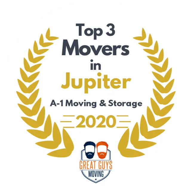 Top 3 Movers in Port St. Lucie, FL 2020 award