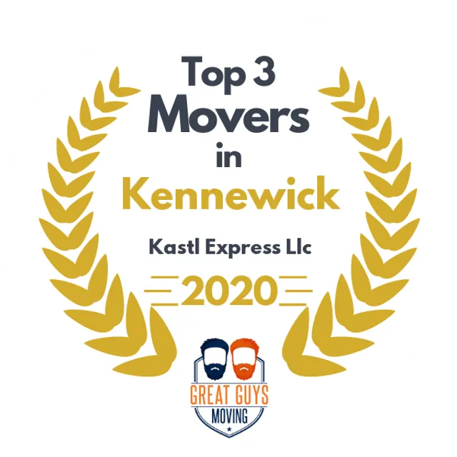 Top 3 Movers in Kennewick, WA 2020 award