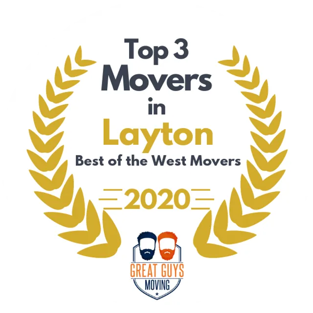 Top 3 Movers in Salt Lake City, UT 2020 award