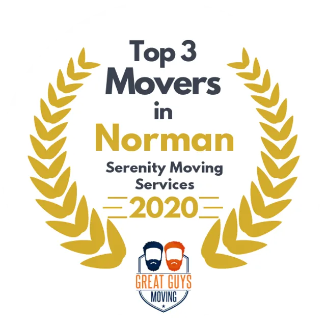 Top 3 Movers in Oklahoma City, OK 2020 award