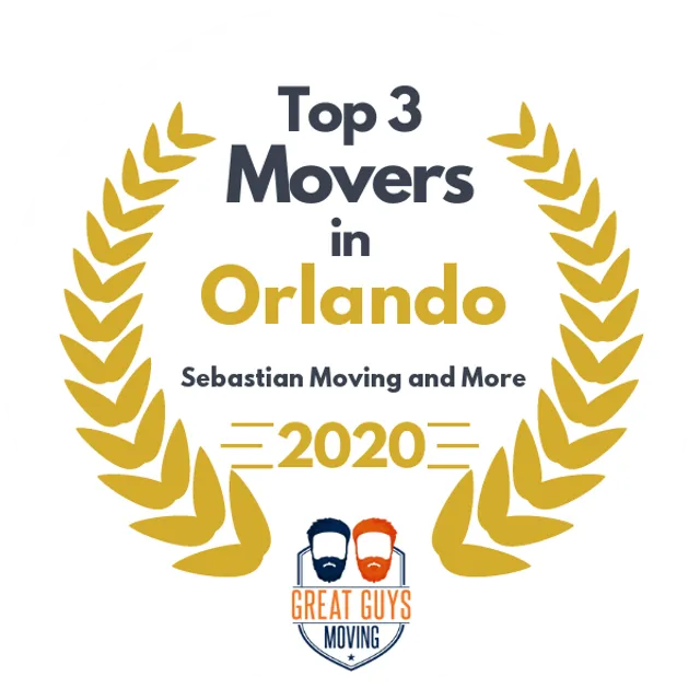 Top 3 Movers in Orlando, FL 2020 award