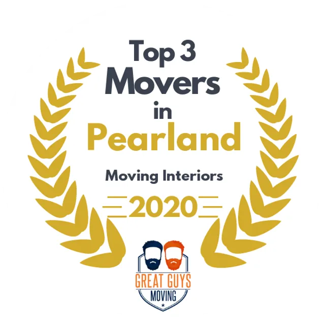 Top 3 Movers in Pasadena, TX 2020 award