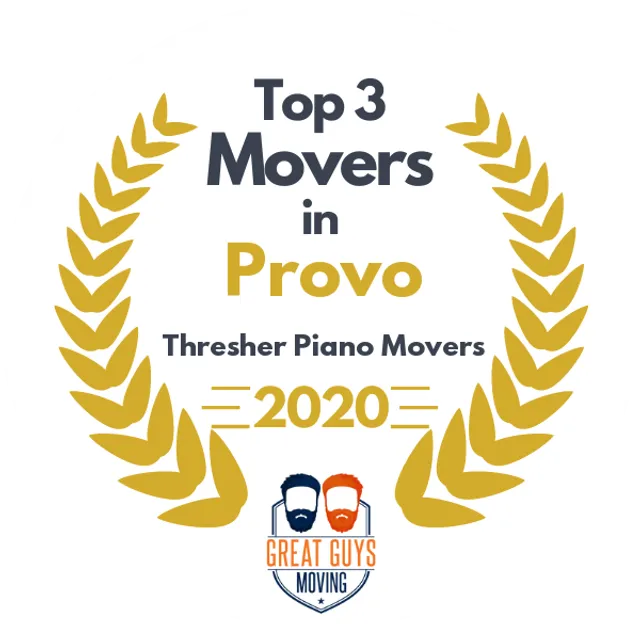 Top 3 Movers in Provo, UT 2020 award