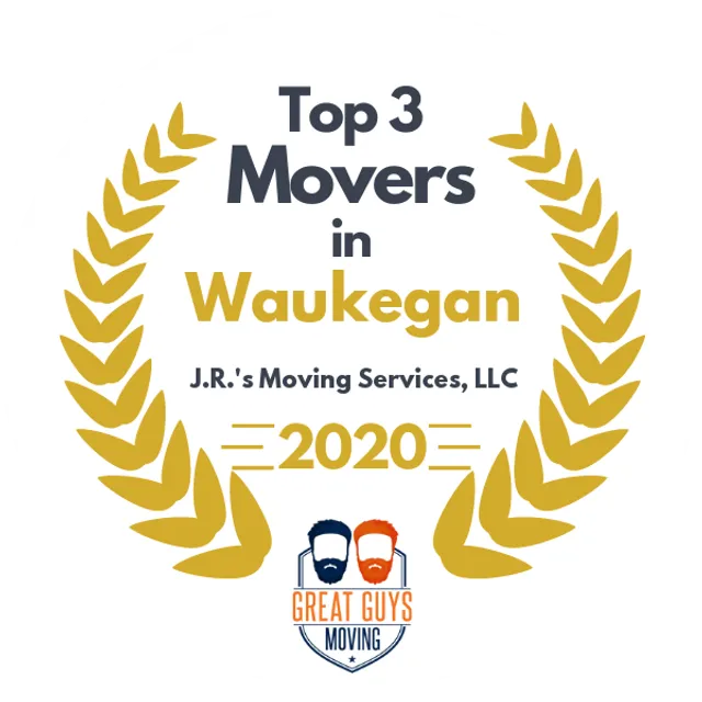 Top 3 Movers in Aurora, IL 2020 award