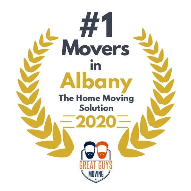 #1 Ranked Movers in Columbus, GA 2020 award