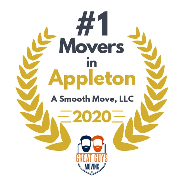 #1 Ranked Movers in Madison, WI 2020 award