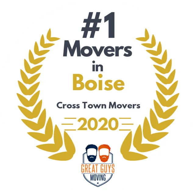 #1 Ranked Movers in Boise, ID 2020 award