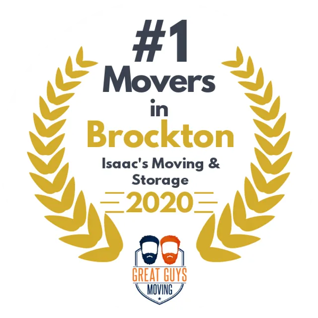 #1 Ranked Movers in Worcester, MA 2020 award