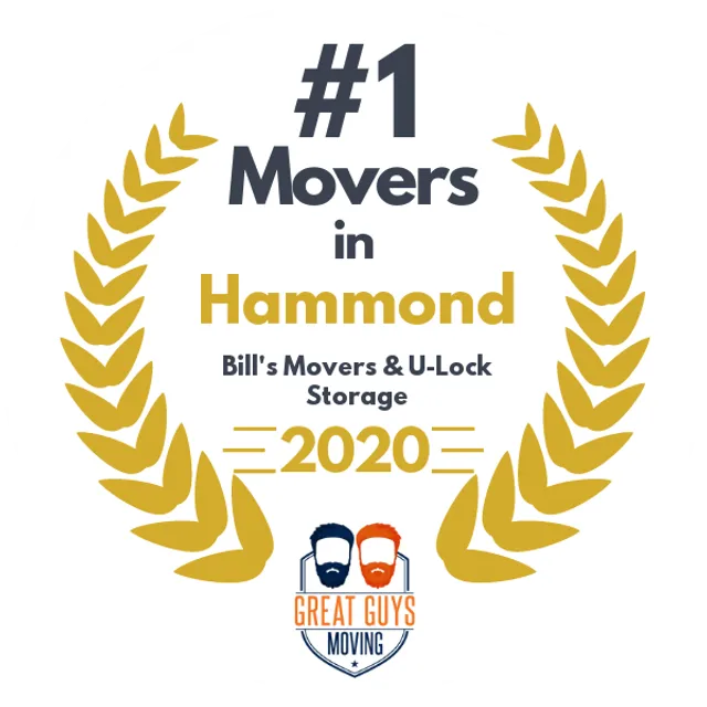 #1 Ranked Movers in Indianapolis, IN 2020 award