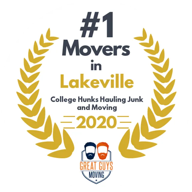 #1 Ranked Movers in St. Paul, MN 2020 award