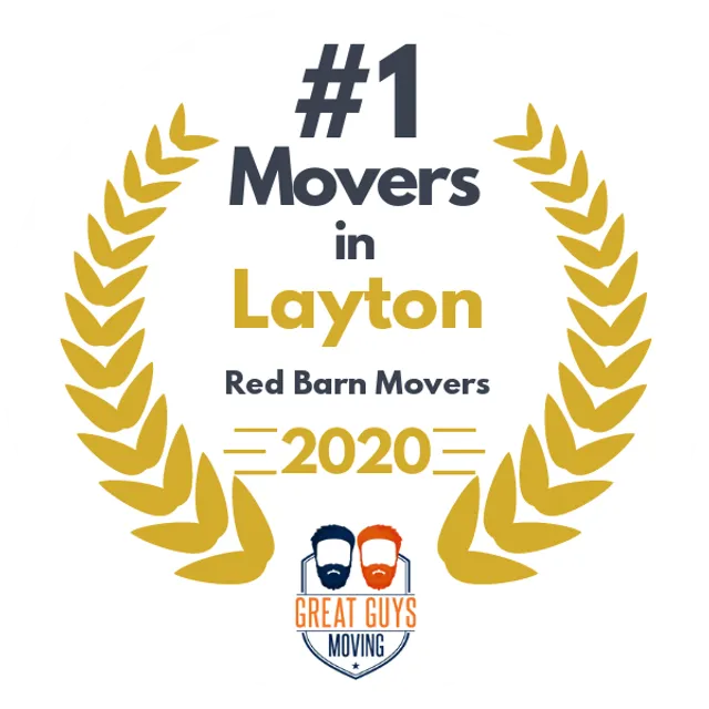 #1 Ranked Movers in Salt Lake City, UT 2020 award