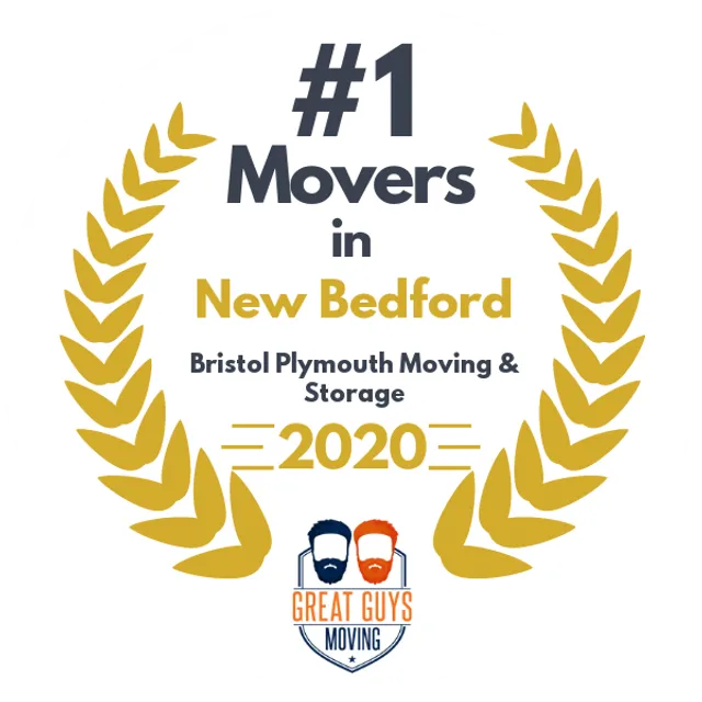 #1 Ranked Movers in Providence, RI 2020 award