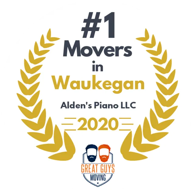 #1 Ranked Movers in Waukegan, IL 2020 award