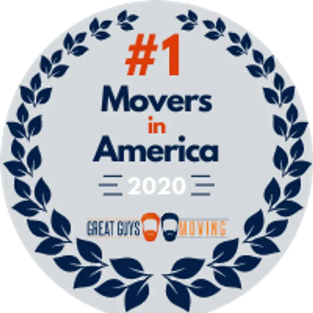 #1 Ranked Movers in America 2020 award