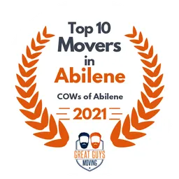 top 10 ranked movers in abilene 2021 cows of abilene image