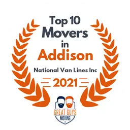 top 10 ranked movers in addison 2021 national van lines inc image