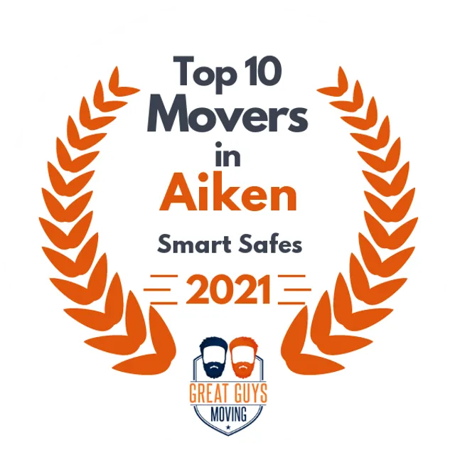 Top 10 Movers in Aiken, SC 2021 award