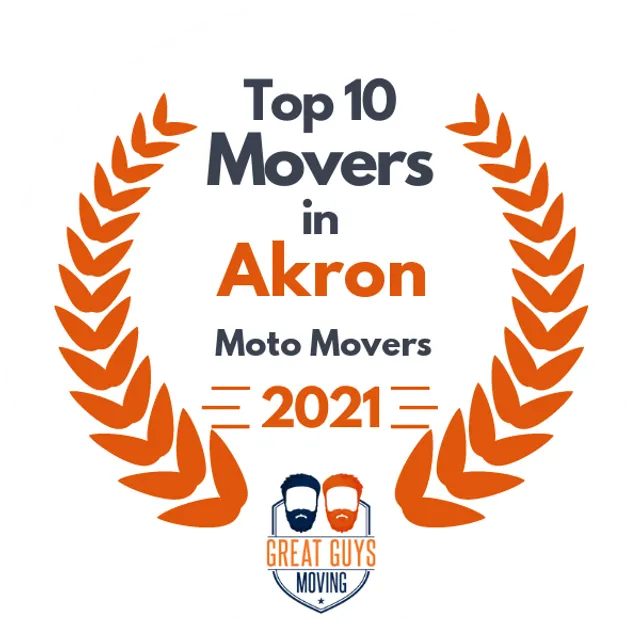 Top 10 Movers in Cleveland, OH 2021 award