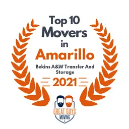 top 10 ranked movers in amarillo 2021 bekins a w transfer and storage image