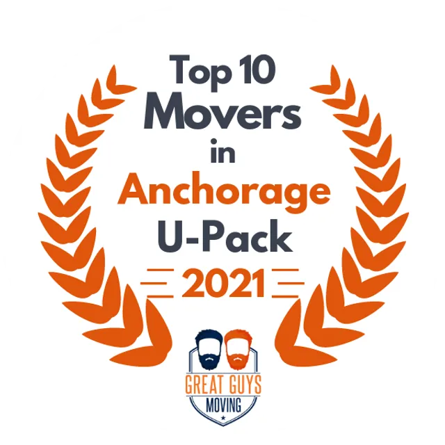 Top 10 Movers in Anchorage, AK 2021 award