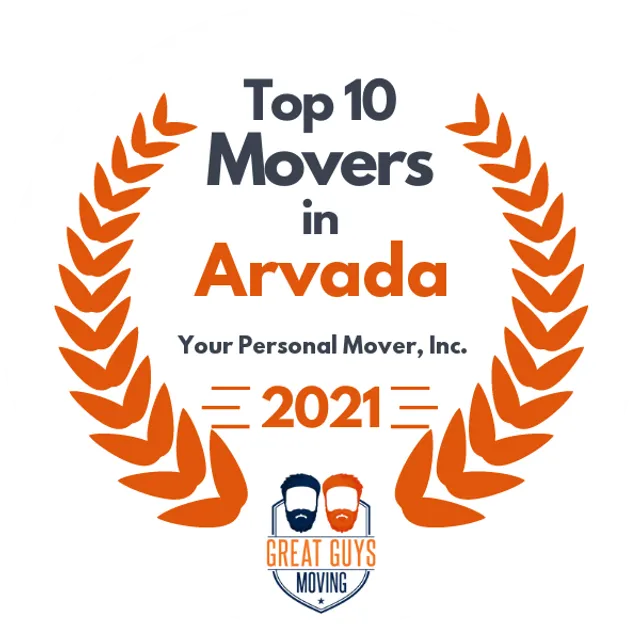 Top 10 Movers in Denver, CO 2021 award