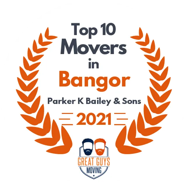 Top 10 Movers in Portland, ME 2021 award