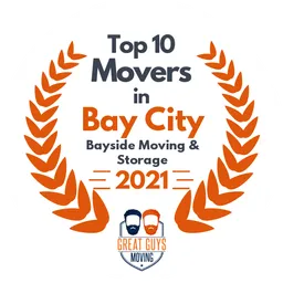 top 10 ranked movers in bay city 2021 bayside moving storage image