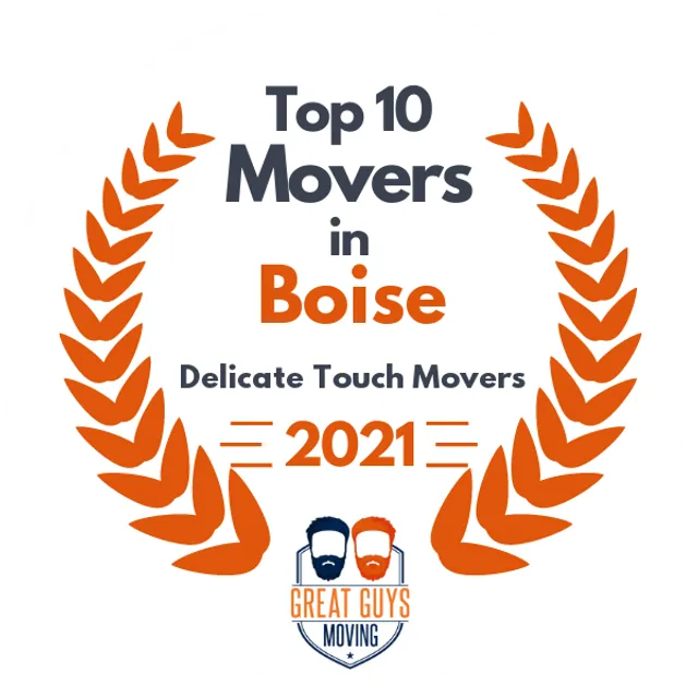 Top 10 Movers in Boise, ID 2021 award