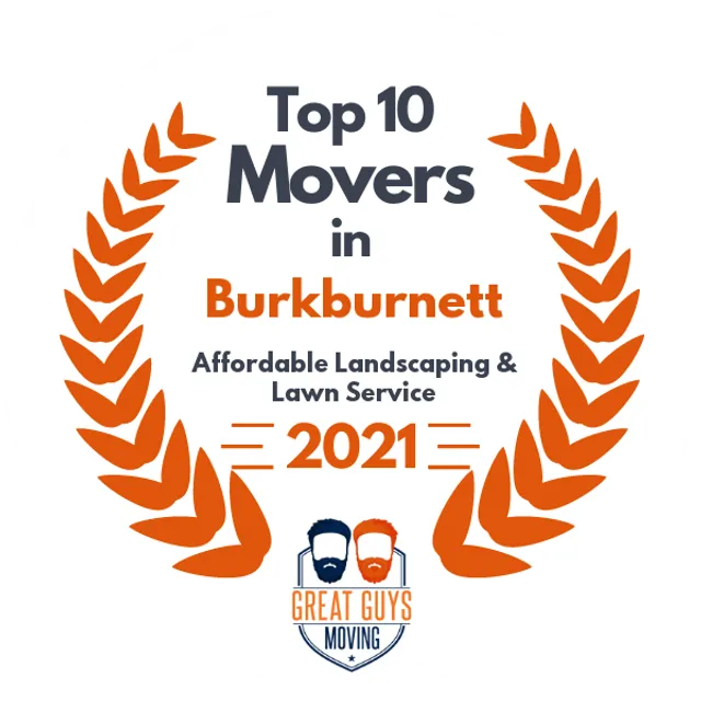 Top 10 Movers in Wichita Falls, TX 2021 award