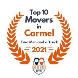 top 10 ranked movers in carmel 2021 two men and a truck image