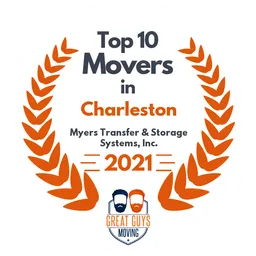 top 10 ranked movers in charleston 2021 myers transfer storage systems inc image