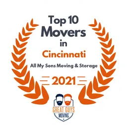 top 10 ranked movers in cincinnati 2021 all my sons moving storage image