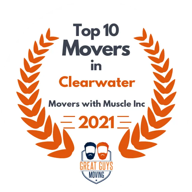 Top 10 Movers in St. Petersburg, FL 2021 award