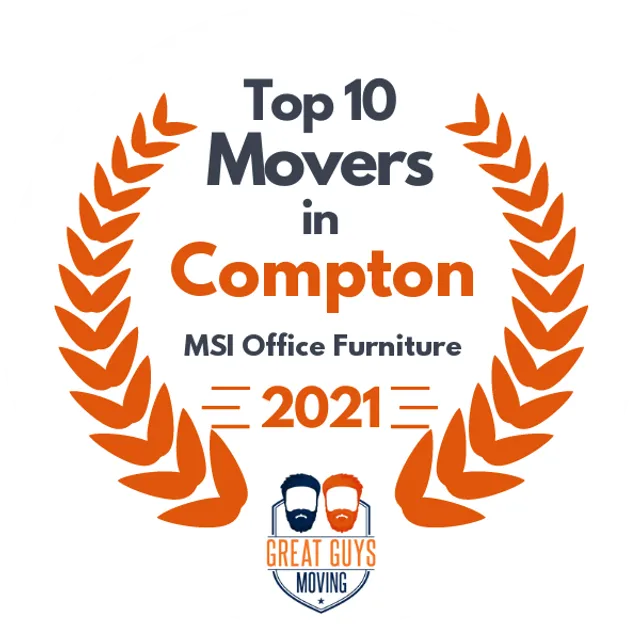 Top 10 Movers in Long Beach, CA 2021 award