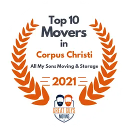 top 10 ranked movers in corpus christi 2021 all my sons moving storage image