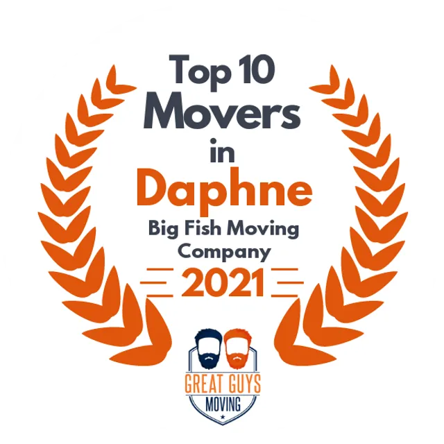 Top 10 Movers in Mobile, AL 2021 award