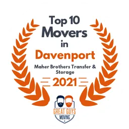 top 10 ranked movers in davenport 2021 maher brothers transfer storage image